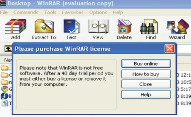 WinRAR 试用期过了还能用吗