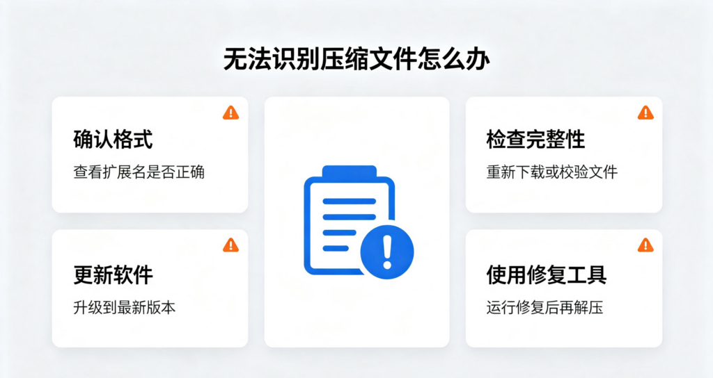 WinRAR 无法识别