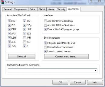 WinRAR 默认解压软件